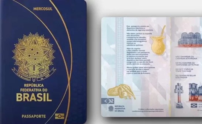 Novo modelo de passaporte tem marca d`água impressa nas páginas