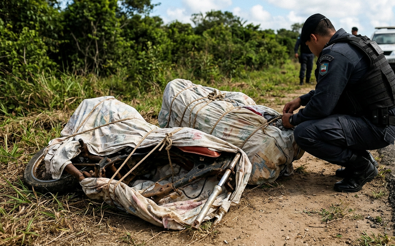 Polícia Militar apreende peças de motocicletas roubadas em Fernão Velho, Maceió