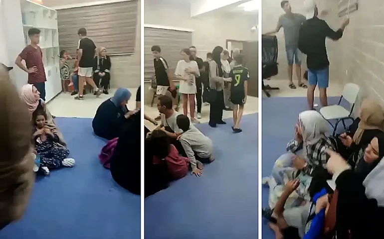 Familiares de reféns do Hamas fazem protesto na fronteira israelense