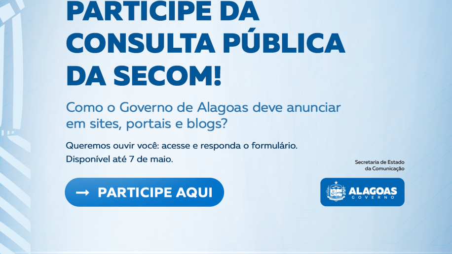 Secom abre consulta pública sobre publicidade em sites, portais e blogs