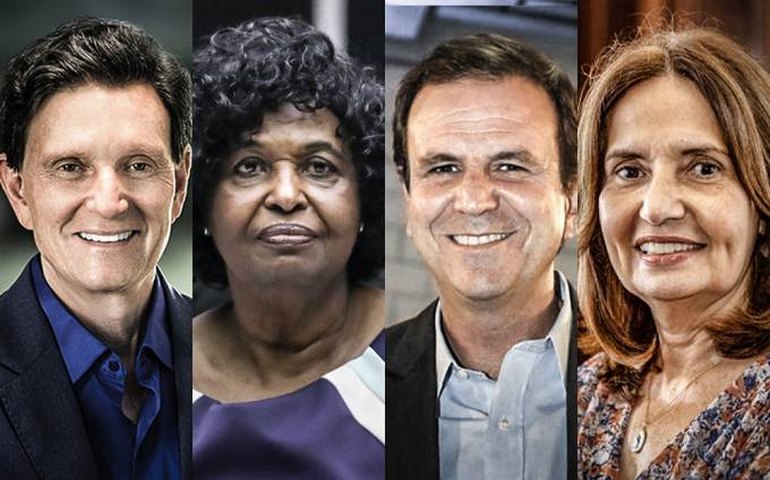 Com enfrentamentos, Paes e Martha Rocha se destacam em debate no Rio
