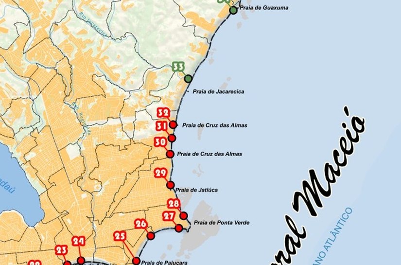 Banho de mar após a chuva? IMA recomenda atenção