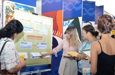 Informativo sobre leishmaniose é lançado e distribuído de graça na Bienal do Livro