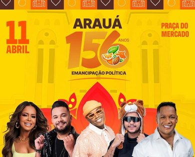 Arauá 156 anos