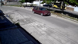 Polícia Civil divulga imagem de veículo utilizado durante latrocínio praticado em lava-jato de Nossa Senhora do Socorro / Foto: Foto: Reprodução/SSP