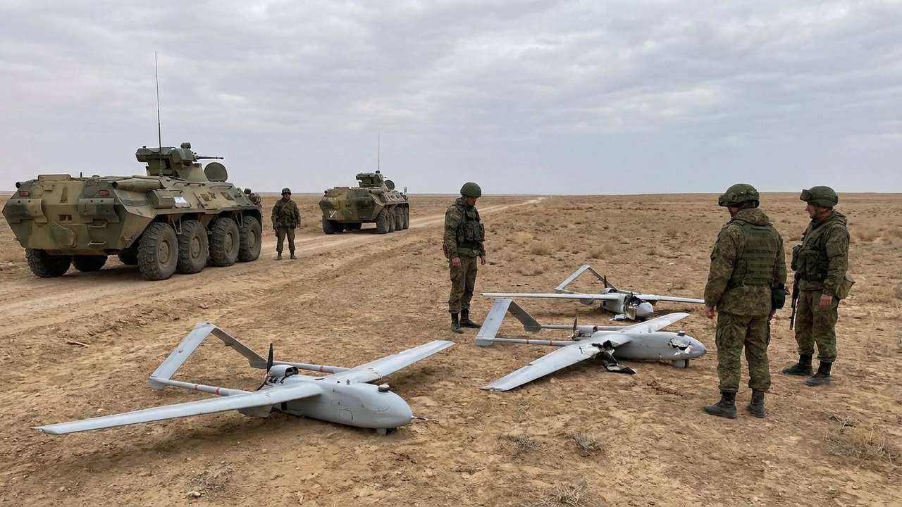 Forças russas destroem armadilha com drones ucranianos, diz Ministério da Defesa