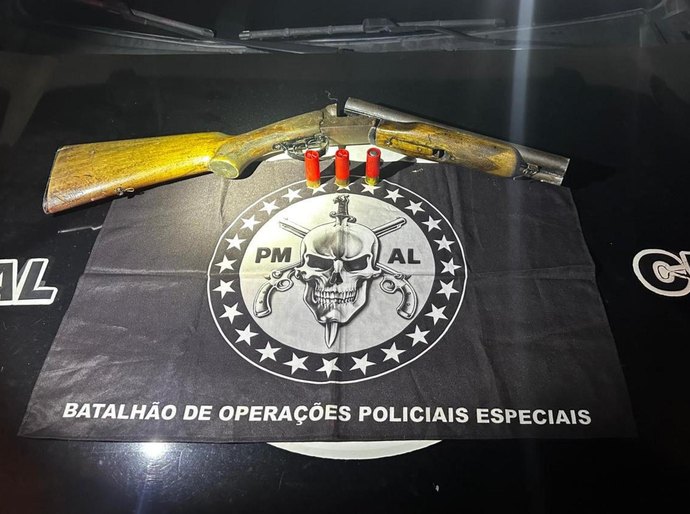 PMAL apreende 23 armas de fogo em ações de combate à criminalidade em Alagoas