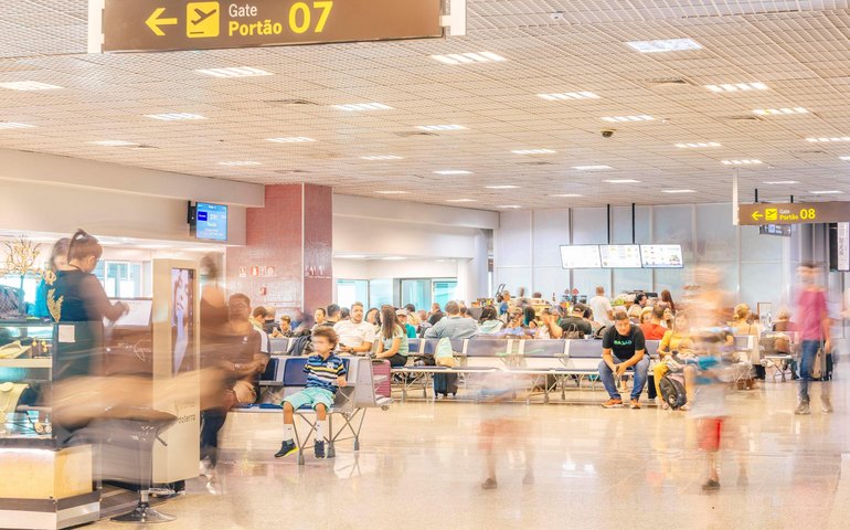 Fluxo de passageiros no aeroporto Zumbi dos Palmares em 2023 foi o maior da história