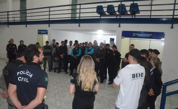 Policiais civis e militares cumprem mandados de prisão em Maceió e região Metropolitana - Foto: Assessoria