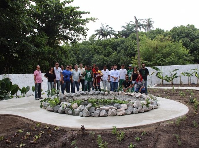 IMA inaugura horta para atividades de educação ambiental