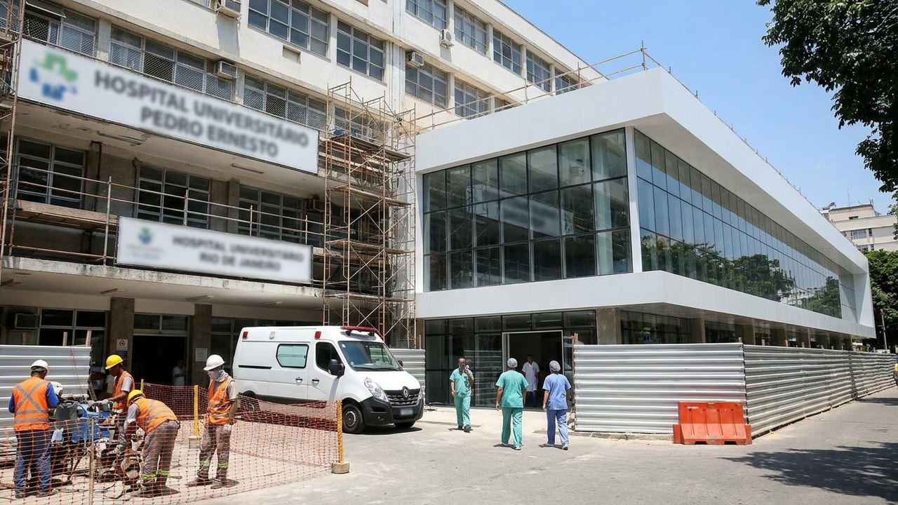 Hospital Pedro Ernesto ganha ampliação e alas voltadas para o tratamento de câncer e doenças renais