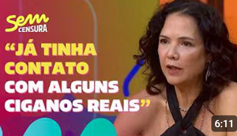 Sem Censura | Atriz Tereza Seiblitz conta como foi fazer a cigana Dara, de 'Explode Coração'
