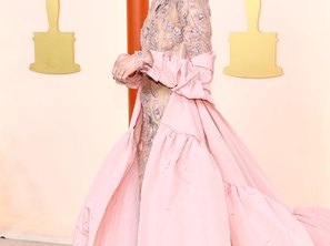 Allison Williams, by Giambattista Valli