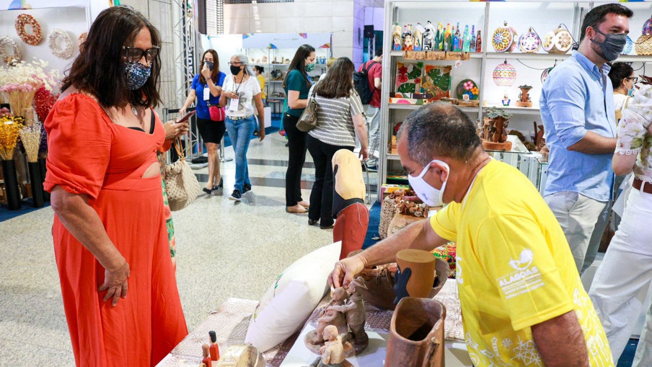 Artesãos Alagoanos marcam presença no 14° Salão do Artesanato