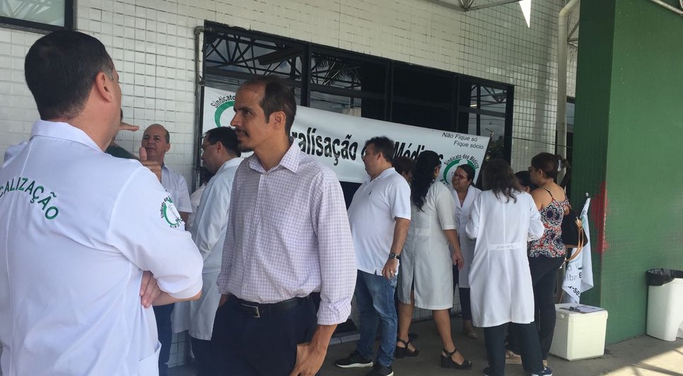 paralisação médicos