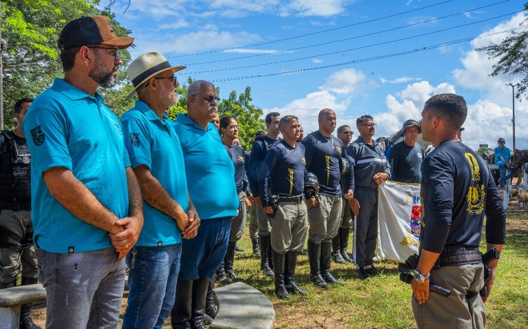 Cavalaria de Arapiraca comemora 10 anos; pelotão desempenha diversas atividades