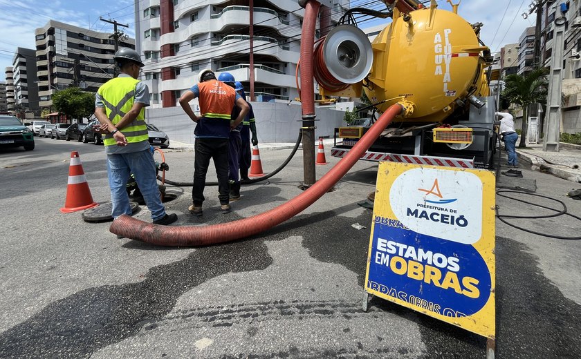 Ação de Prefeitura identifica mais dois pontos de esgoto irregular na Ponta Verde