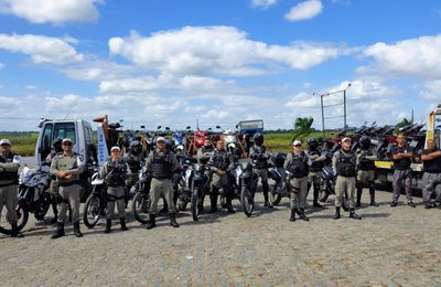 Operação da Polícia Militar recupera 10 motos com queixa de roubo no Pilar
