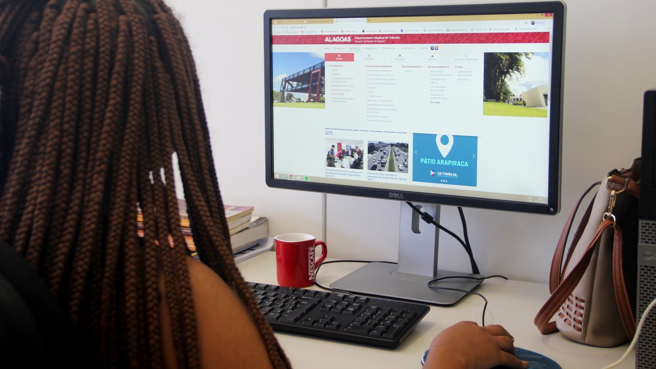 Serviços on-line do Detran/AL seguem ativos mesmo nos dias de paralisação dos servidores