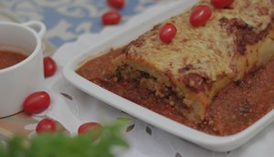 Rocambole de batata