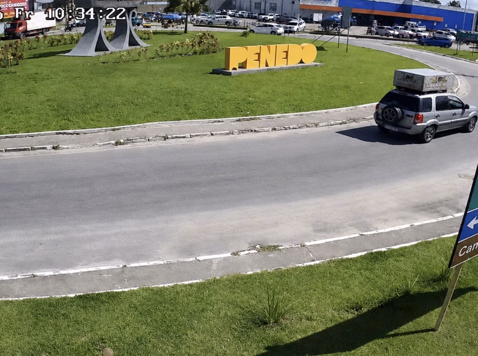 Penedo Seguro amplia videomonitoramento com novas câmeras no Trevo do Bom Jesus dos Navegantes