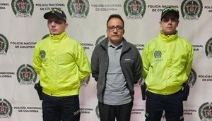 Traficante brasileiro na Colômbia / Foto: Foto: Polícia Nacional da Colômbia/ Divulgação