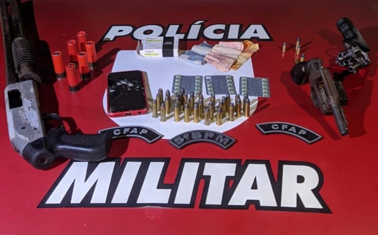 Em ação no Benedito Bentes, PM apreende três armas de fogo