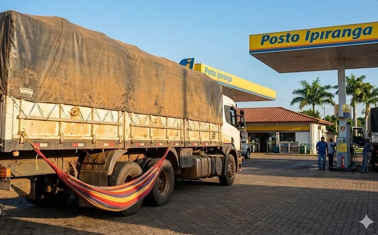 Fim de viagem: identificado caminhoneiro encontrado morto em rede de posto em Arapiraca; ele tinha 70 anos