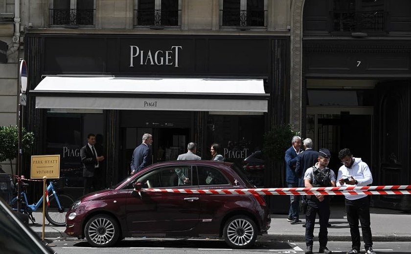 Joalheria Piaget de Paris é assaltada em mais de 10 milhões de euros