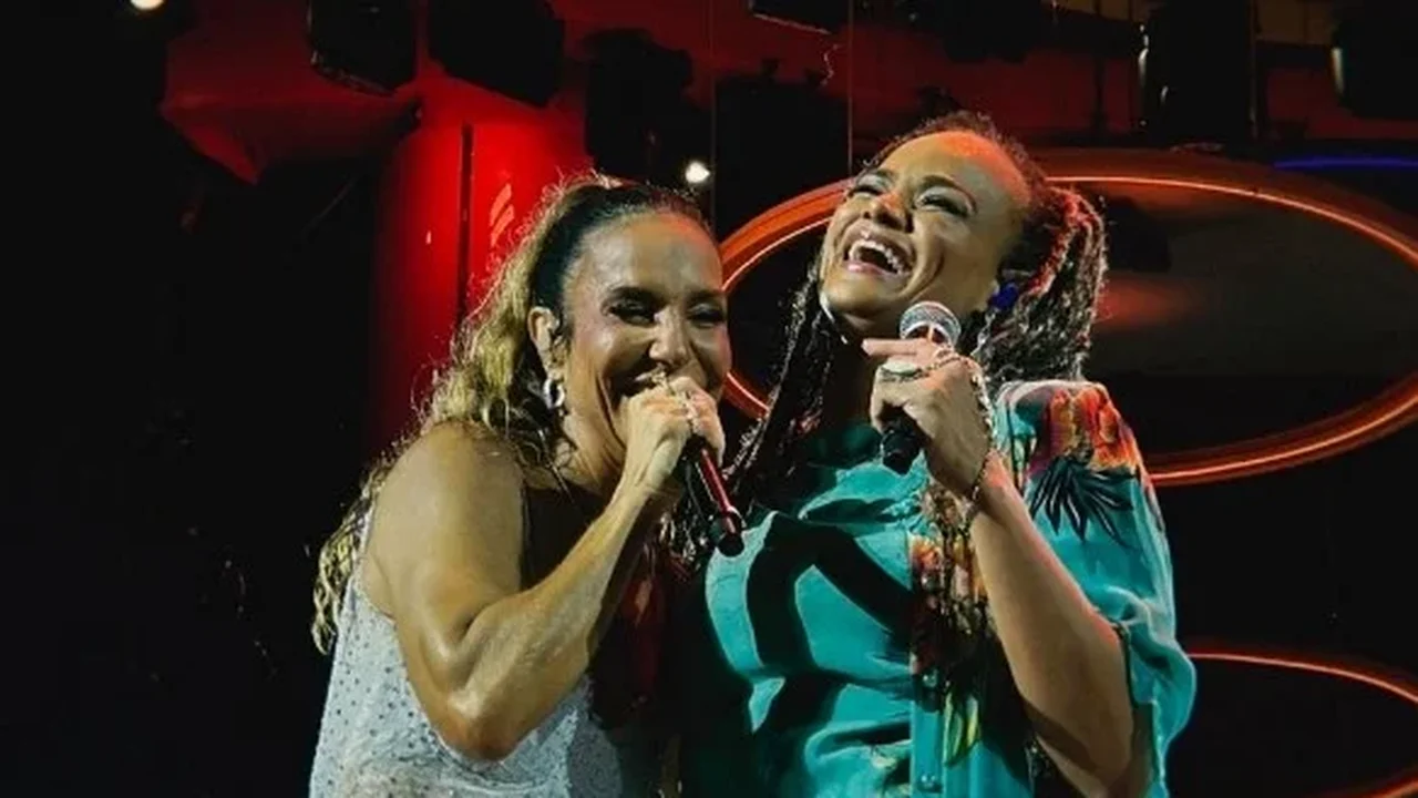 Luciana Mello brilha ao lado de Ivete Sangalo no Projeto Clareou em Florianópolis