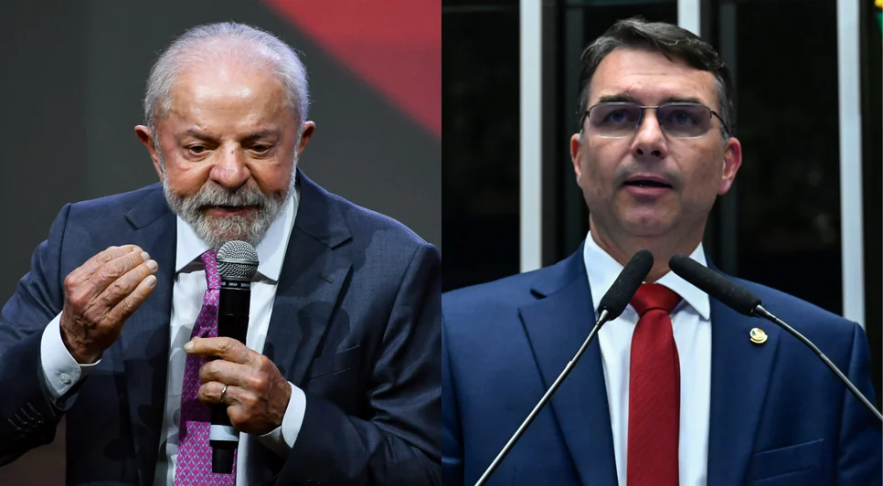 Lula e flávio. Fonte: Internet