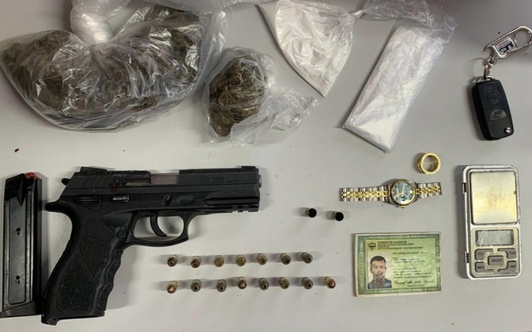 Operação localiza integrante de facção acusado de roubos de relógios de luxo em Maceió