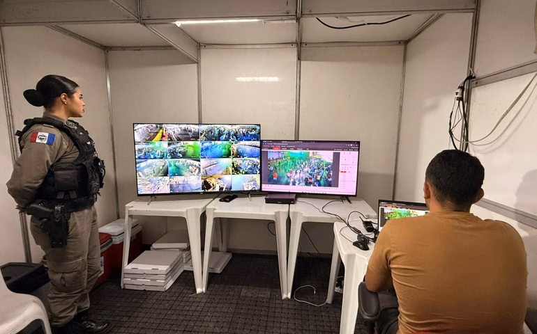 Penedo amplia monitoramento eletrônico e segurança policial durante a Festa de Bom Jesus 2026