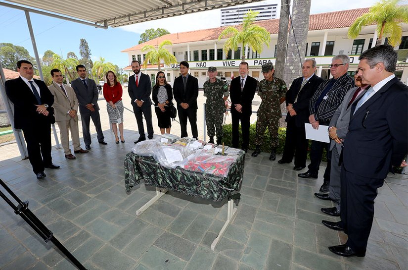 Corregedoria entrega 8.820 munições ao Exército para serem destruídas