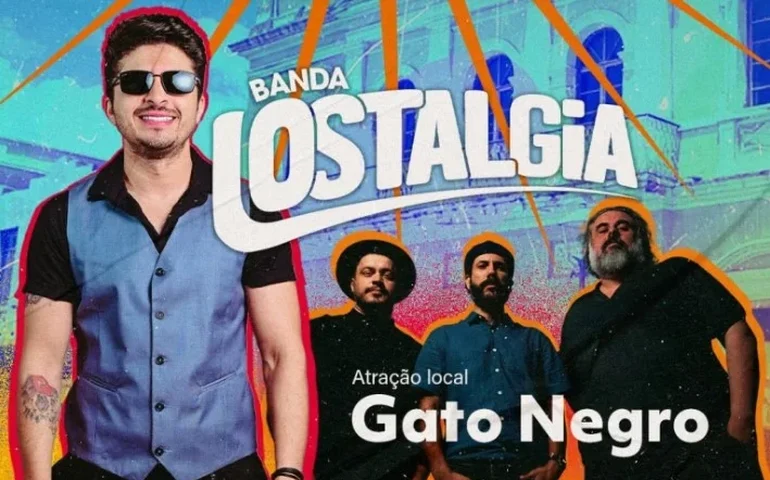 Projeto Seis & Meia é retomado em Penedo com show das bandas Lostalgia e Gato Negro