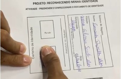EJAI realiza projeto que estimula a busca pela origem do nome e da identidade do aluno