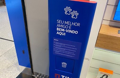 TIM contempla novas lojas do Nordeste com conceito pet friendly 