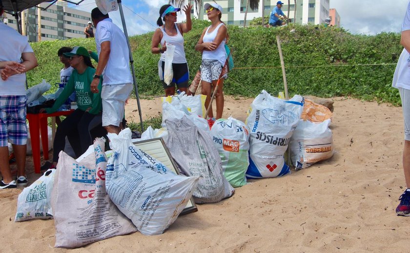 IMA realiza ações para conscientização ambiental ﻿nas praias de Alagoas durante Carnaval﻿