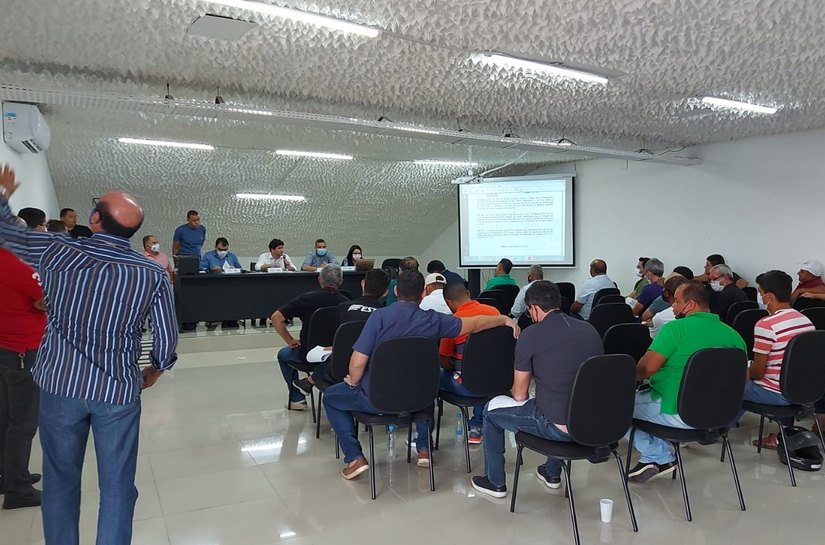 Dirigentes do Coruripe participaram da Assembleia Geral da Federação Alagoana