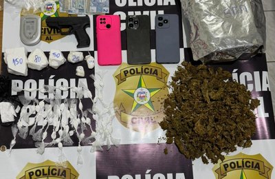 PCAL prende irmãos por tráfico de drogas e associação ao tráfico em São Miguel dos Campos