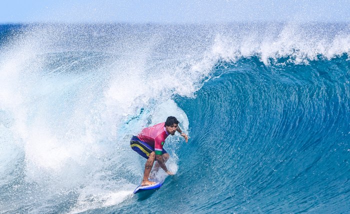 Na foto o atleta, Gabriel Medina