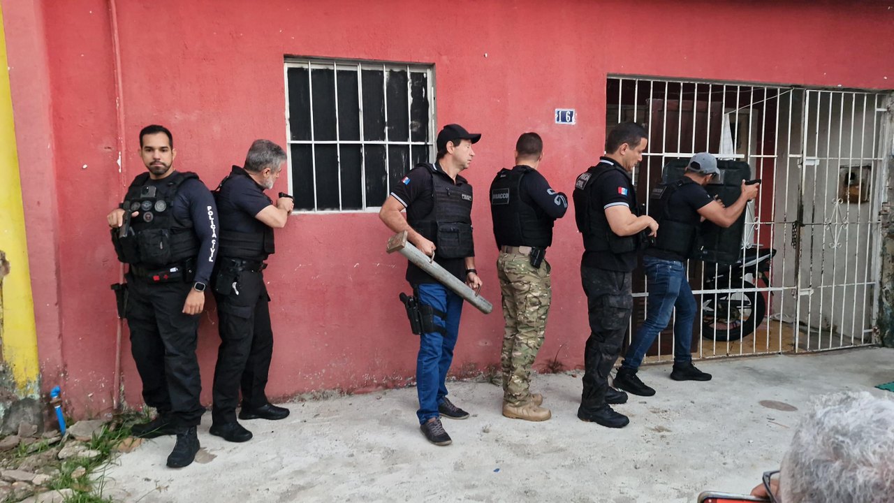 Polícia Civil deflagra operação contra o crime em Alagoas