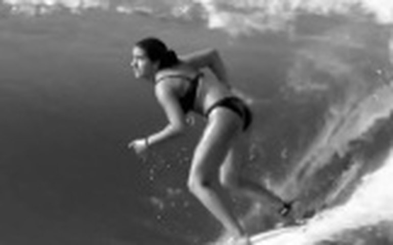 Gabriel e Sophia Medina vão competir juntos no mundial de surfe de Saquarema