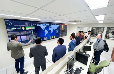 Comitiva de Alagoas visita o Piauí para conhecer soluções tecnológicas do estado