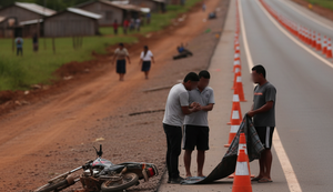 Jovem indígena morre e outro fica gravemente ferido em acidente na BR-101
