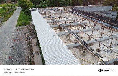 Obras no IM vai corrigir problemas no telhado e recuperar banheiros