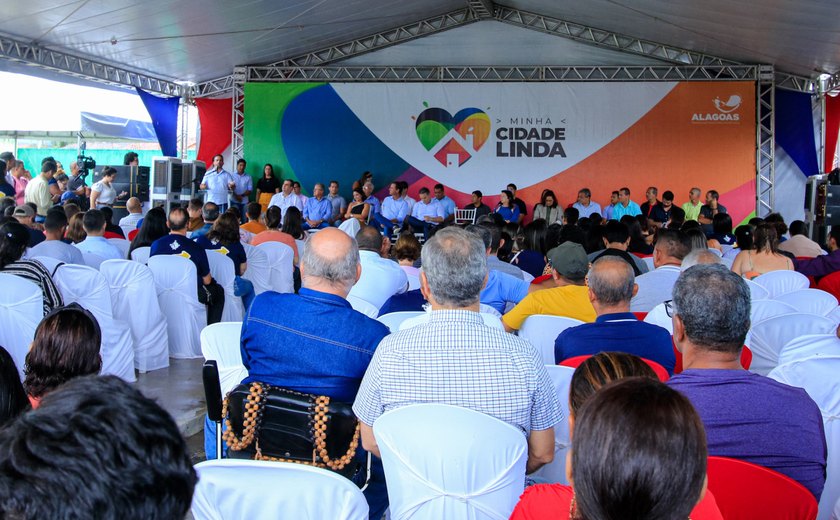 Capela é contemplado com equipamentos dos programas Minha Cidade Linda e Fortalece Alagoas