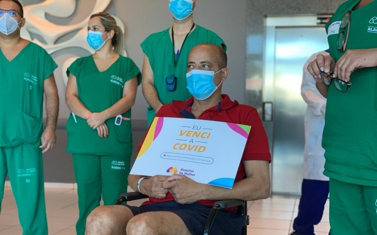 Mais de mil pessoas com Covid-19 receberam alta no Hospital da Mulher