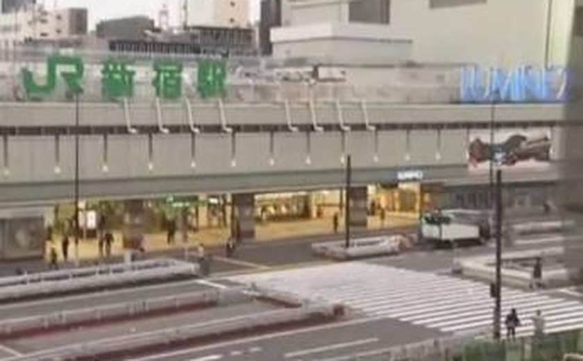 Tremor de terra no Japão deixa pelo menos 11 feridos