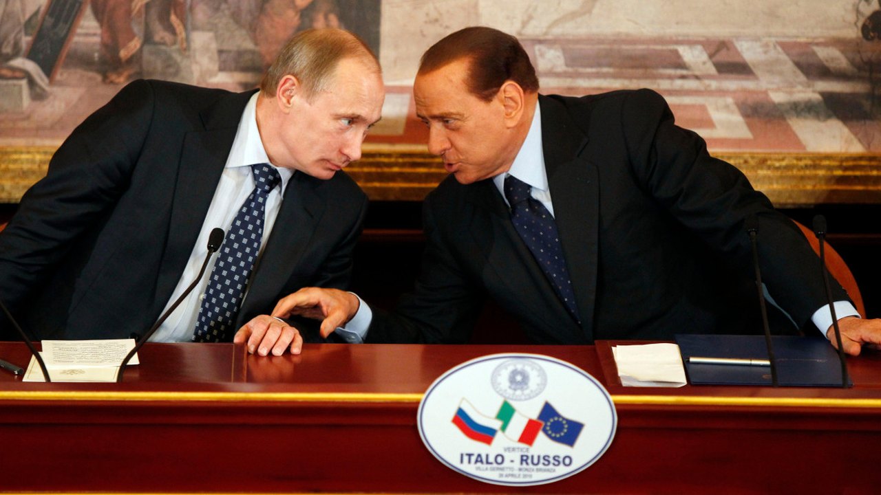 Em áudio vazado, Berlusconi afirma ter trocado trocado ‘cartas amáveis’ com Putin